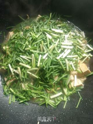 香葱炖豆腐~小草发绿芽的做法步骤：9