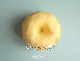苹果纳豆的做法步骤：2