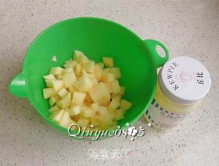 苹果纳豆的做法步骤：3