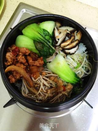 石锅拌饭的做法步骤：8