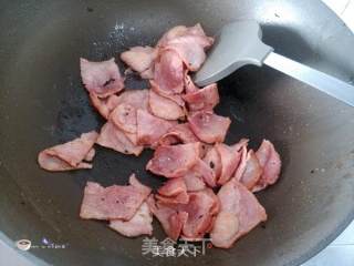 春笋炒培根的做法步骤：5