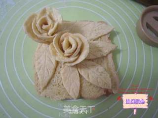 玫瑰土司片--超级爆软淡奶油土司的做法步骤：6