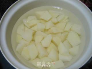 剩饭的华丽转身——咸肉土豆焖饭的做法步骤：2
