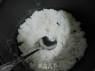 剩饭的华丽转身——咸肉土豆焖饭的做法步骤：6
