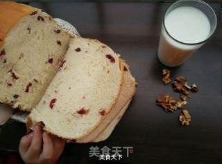 奶香蔓越莓吐司的做法步骤：12