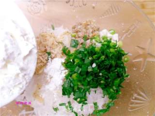 虾皮萝卜香煎饼的做法步骤：4