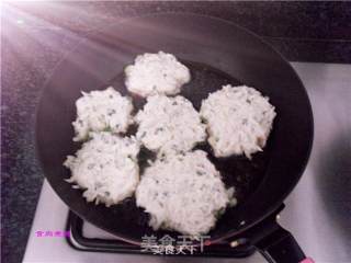 虾皮萝卜香煎饼的做法步骤：6
