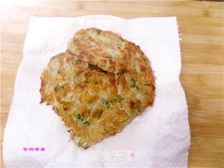 虾皮萝卜香煎饼的做法步骤：8
