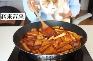 15分钟韩式辣炒年糕的做法步骤：5