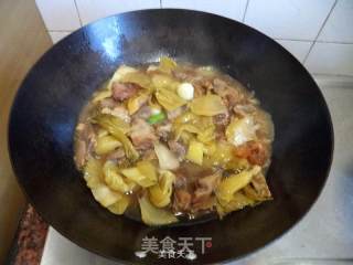 酸菜牛杂的做法步骤：5