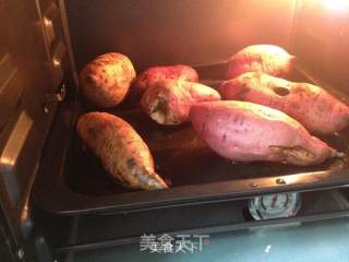 烤箱版【烤红薯】的做法步骤：3