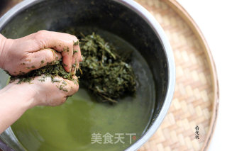 解密壮族天然五色糯米饭做法的做法步骤：3