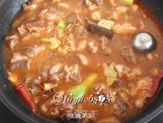 牛肉炖冻豆腐的做法步骤：9