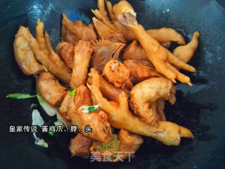 酱鸡爪、鸡脖、鸡头的做法步骤：7