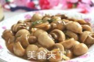 素炒鲜口蘑的做法步骤：11