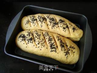 奶香全麦面包的做法步骤：12