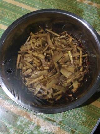 甜辣笋片的做法步骤：9