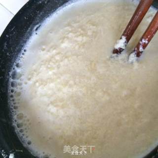鸡蛋牛奶醪糟的做法步骤：6