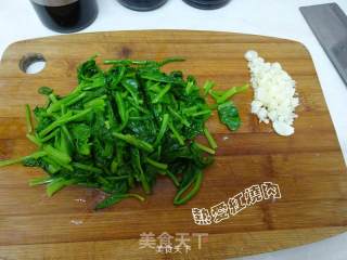 菠菜花生仁儿的做法步骤：5
