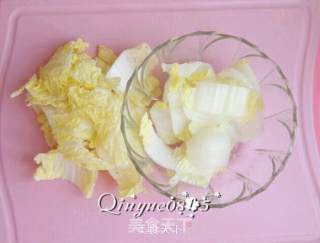 辣白菜拌纳豆的做法步骤：5