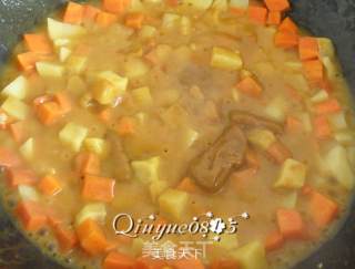 咖喱鸡肉的做法步骤：7