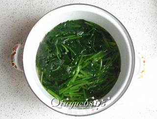 蒜香菠菜塔的做法步骤：4
