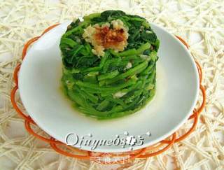 蒜香菠菜塔的做法步骤：7
