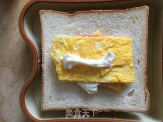 火腿三明治的做法步骤：4