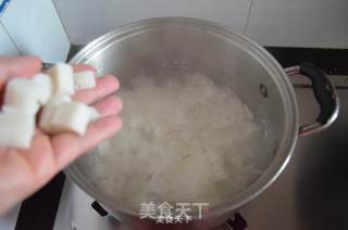 米酒年糕荷包蛋的做法步骤：6