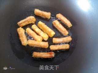 培根吐司卷的做法步骤：4