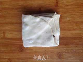千层肉渣饼的做法步骤：8