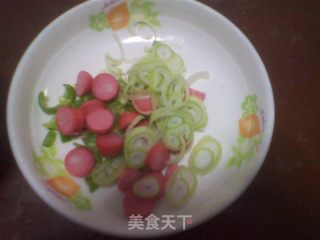 蛋包饭的做法步骤：1