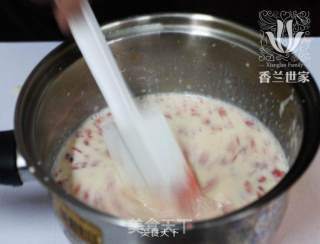 [香兰世家]丝滑草莓布丁 爱上布丁从它开始的做法步骤：6
