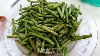 干煸豇豆的做法步骤：3