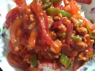 芝士肉酱焗饭的做法步骤：8