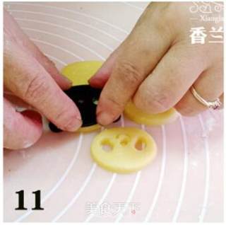 [香兰世家]成都形象--超萌熊猫饼干的做法步骤：11