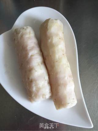 蓝莓山药泥的做法步骤：2