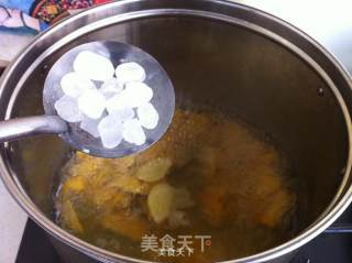 红薯姜片汤羹的做法步骤：7
