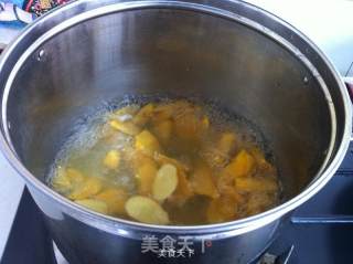 红薯姜片汤羹的做法步骤：8