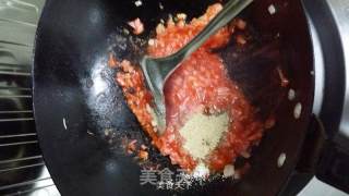 电饼铛版鲜虾培根披萨的做法步骤：9