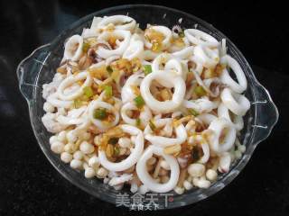 清蒸金针鱿鱼圈的做法步骤：8