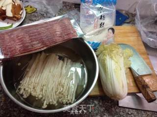 培根金针菇卷的做法步骤：2