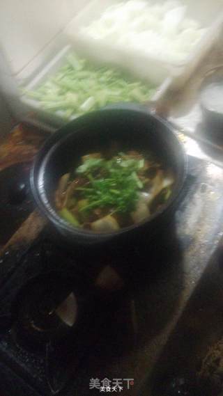 鸡公煲干锅做法的做法步骤：8