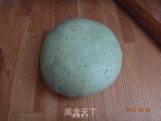 健康营养蔬菜绿面条手擀面的做法步骤：4