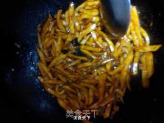 辣炒杏鲍菇的做法步骤：6