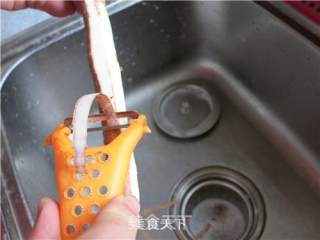 糖姜汁蜜山药的做法步骤：2