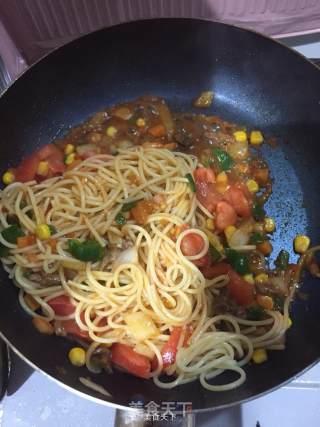 意大利番茄面的做法步骤：6