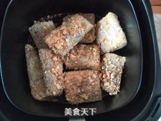 空气炸锅版炸带鱼的做法步骤：7