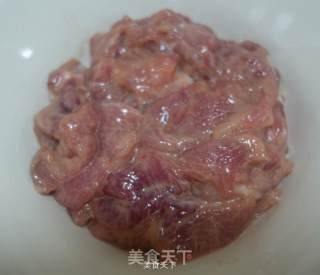 苦瓜肉片的做法步骤：2