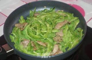 苦瓜肉片的做法步骤：7